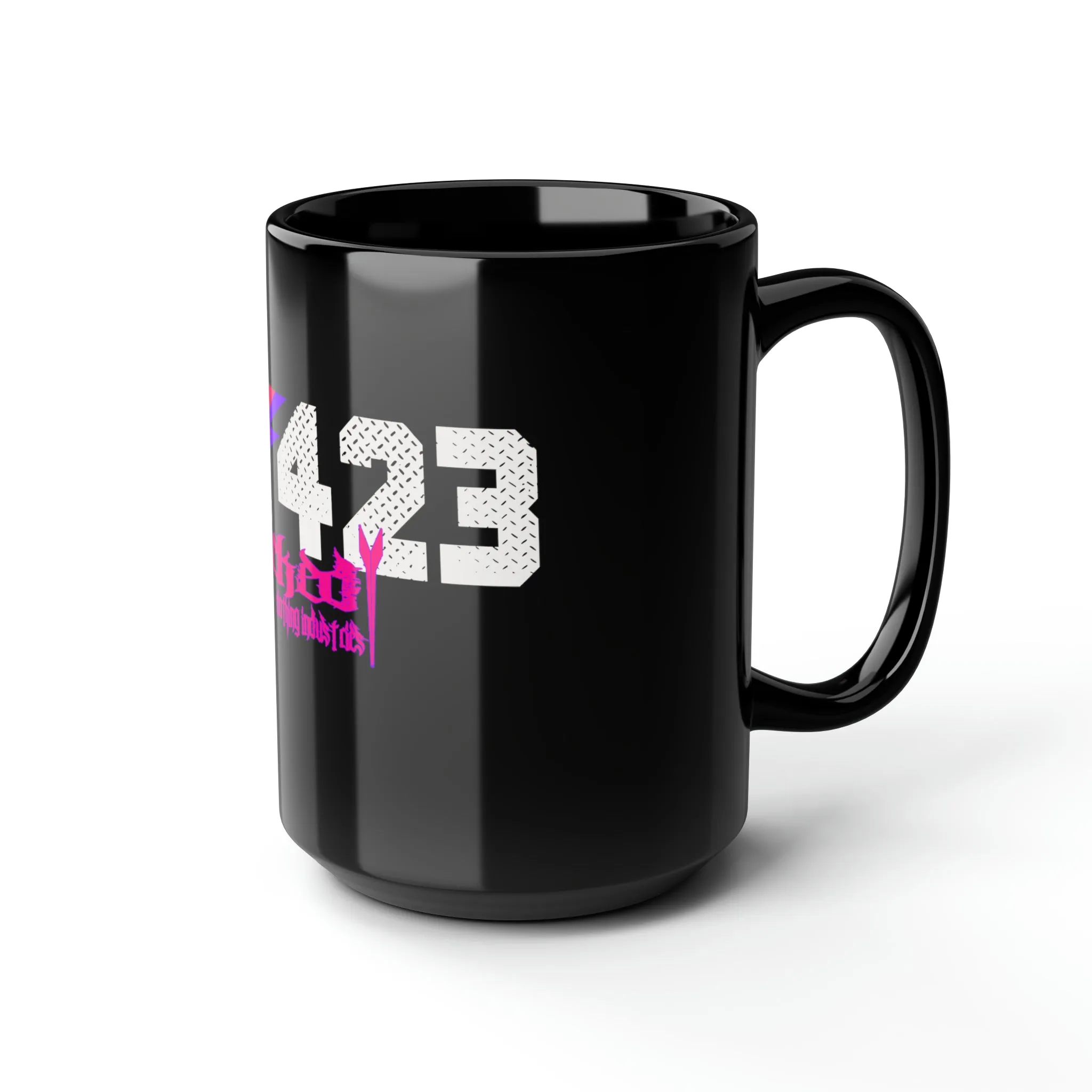 Shockwave EL423  WCI /Black Mug, 15oz