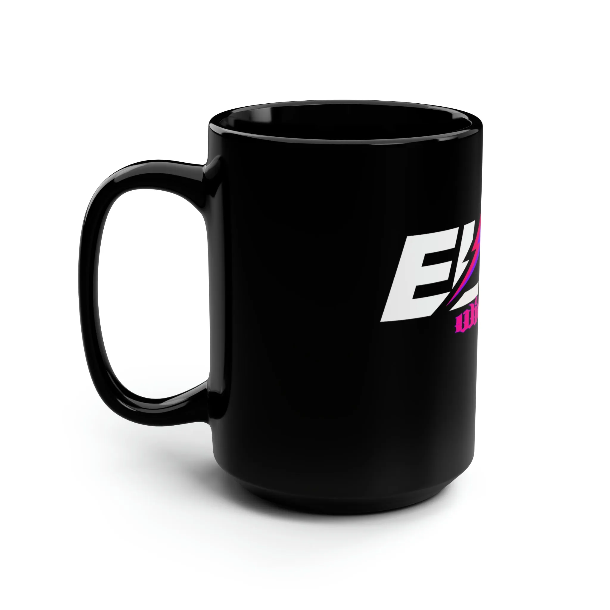 Shockwave EL423  WCI /Black Mug, 15oz