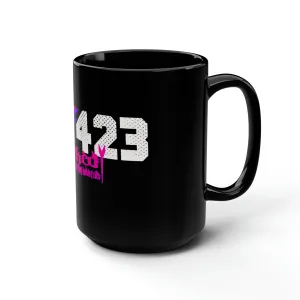 Shockwave EL423  WCI /Black Mug, 15oz