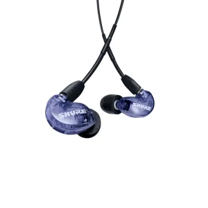 Shure SE215 Professional Sound Isolating Earphones, Purple