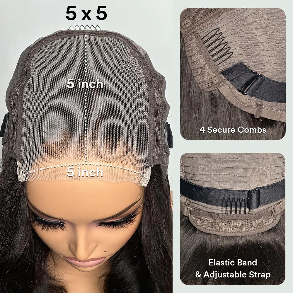 Side Part Curly Brown Color and Blonde Top Side Wig