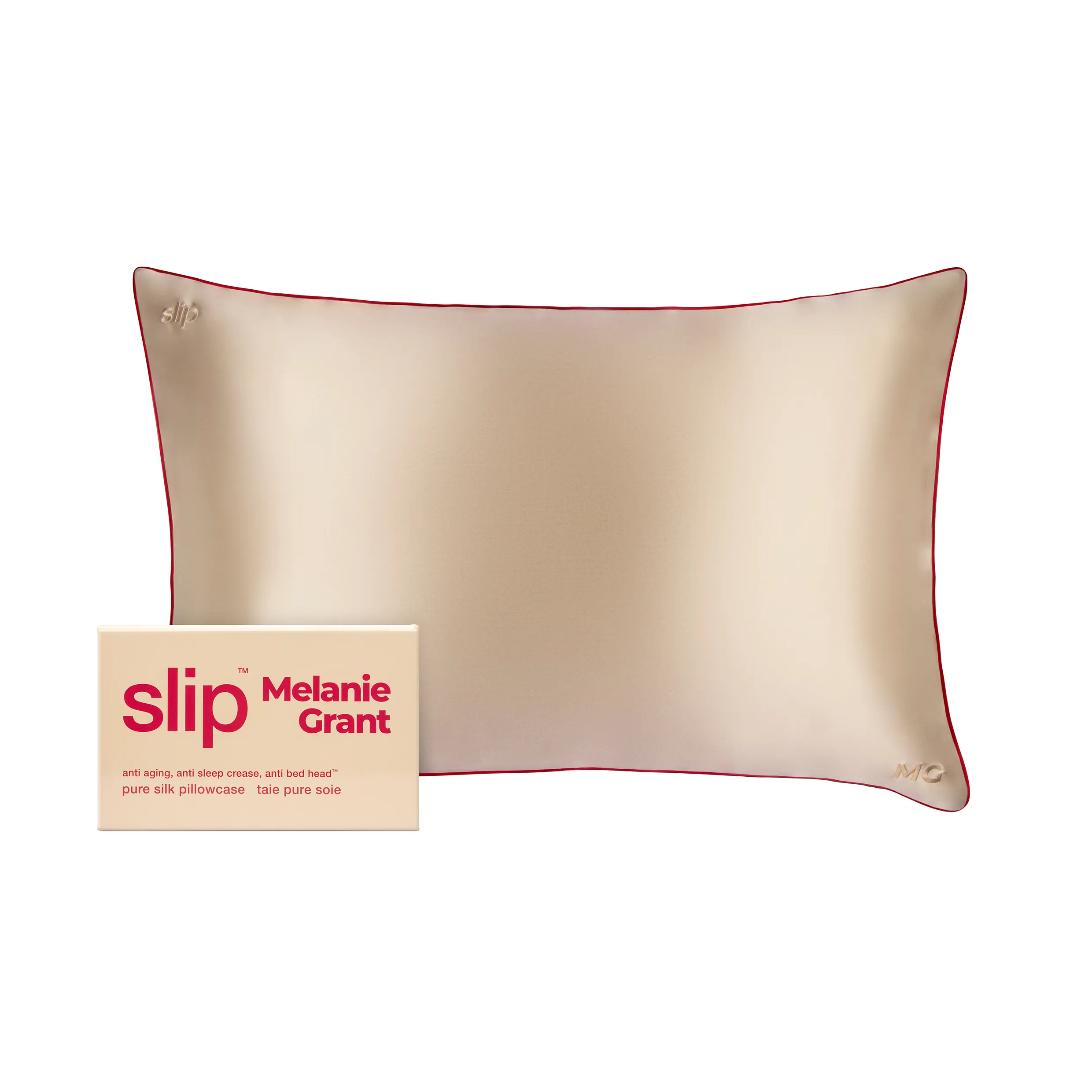Slip x Melanie Grant Queen Zippered Pillowcase