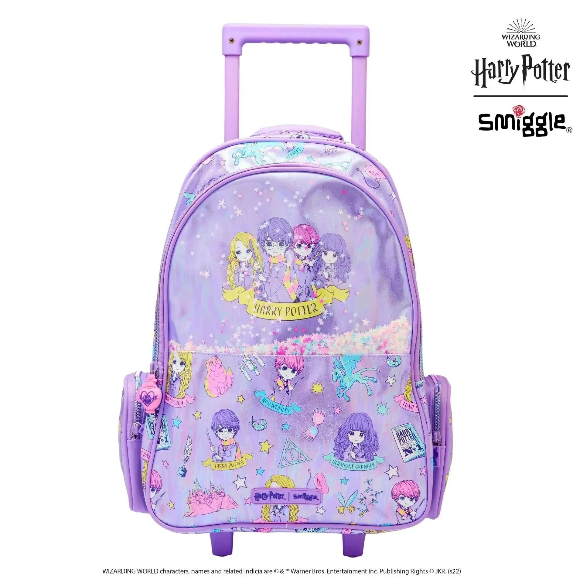 Smiggle All Stars Trolley Backpack