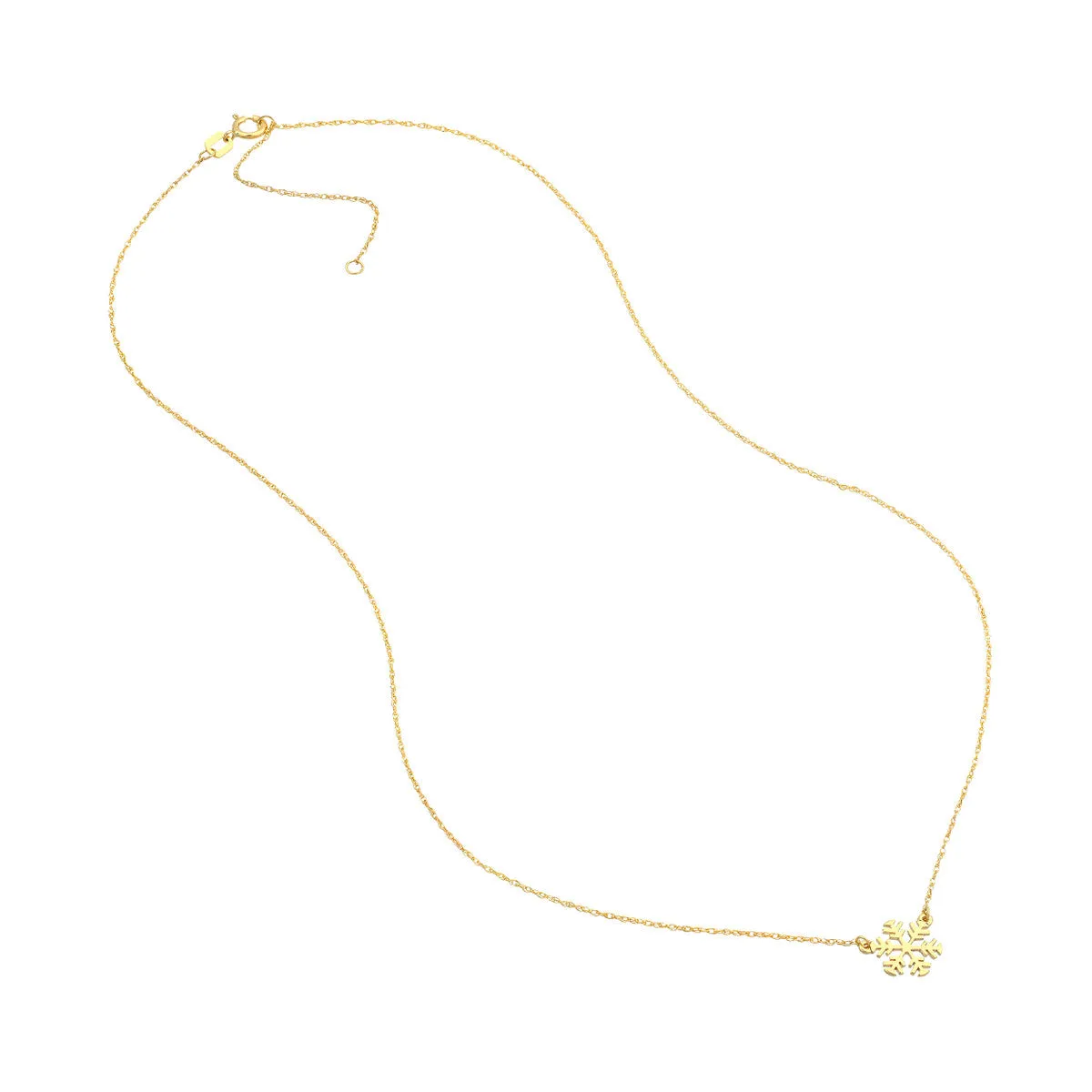 So You Mini Snowflake Adjustable Necklace