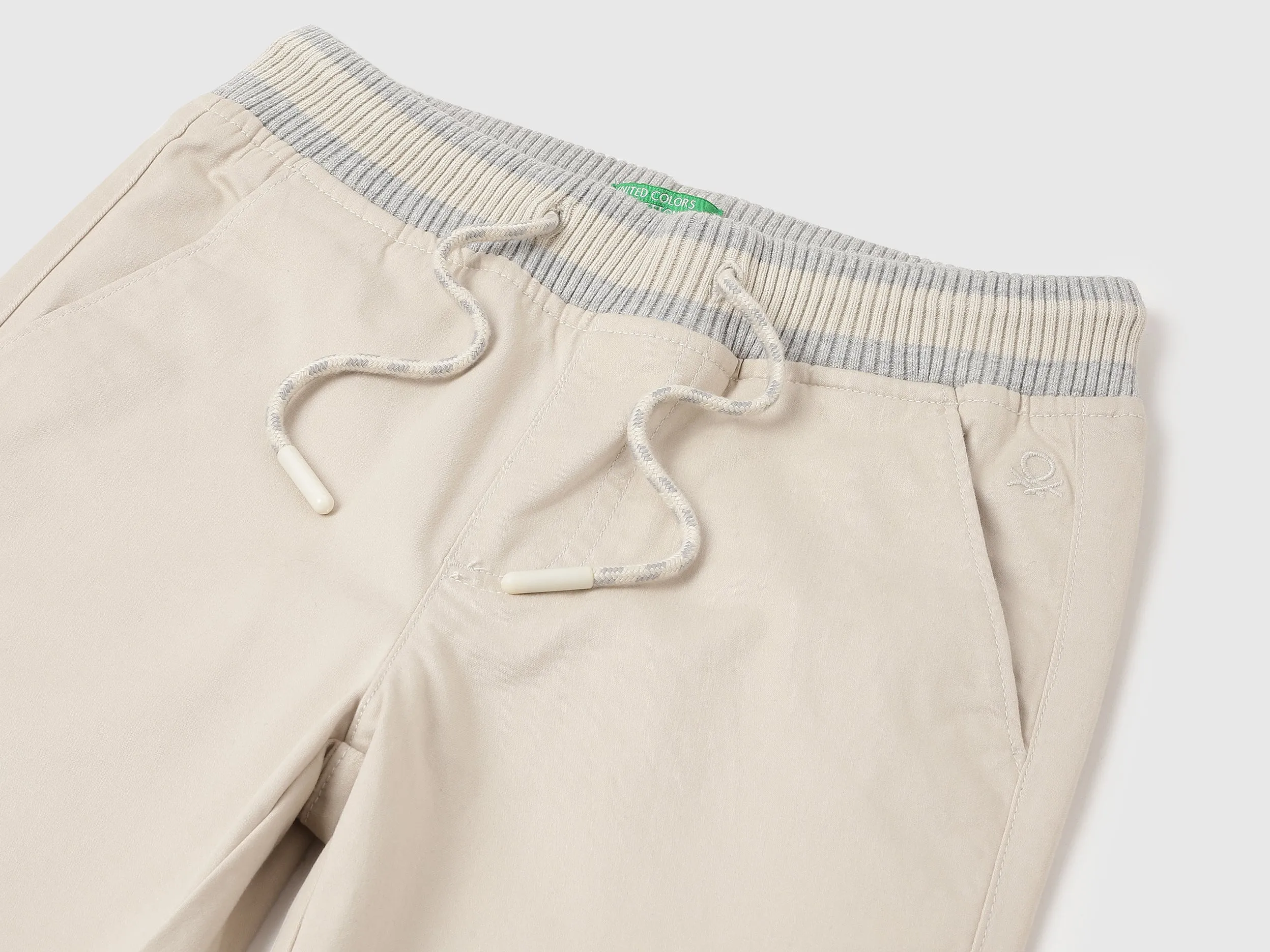 Solid Regular Fit Trousers