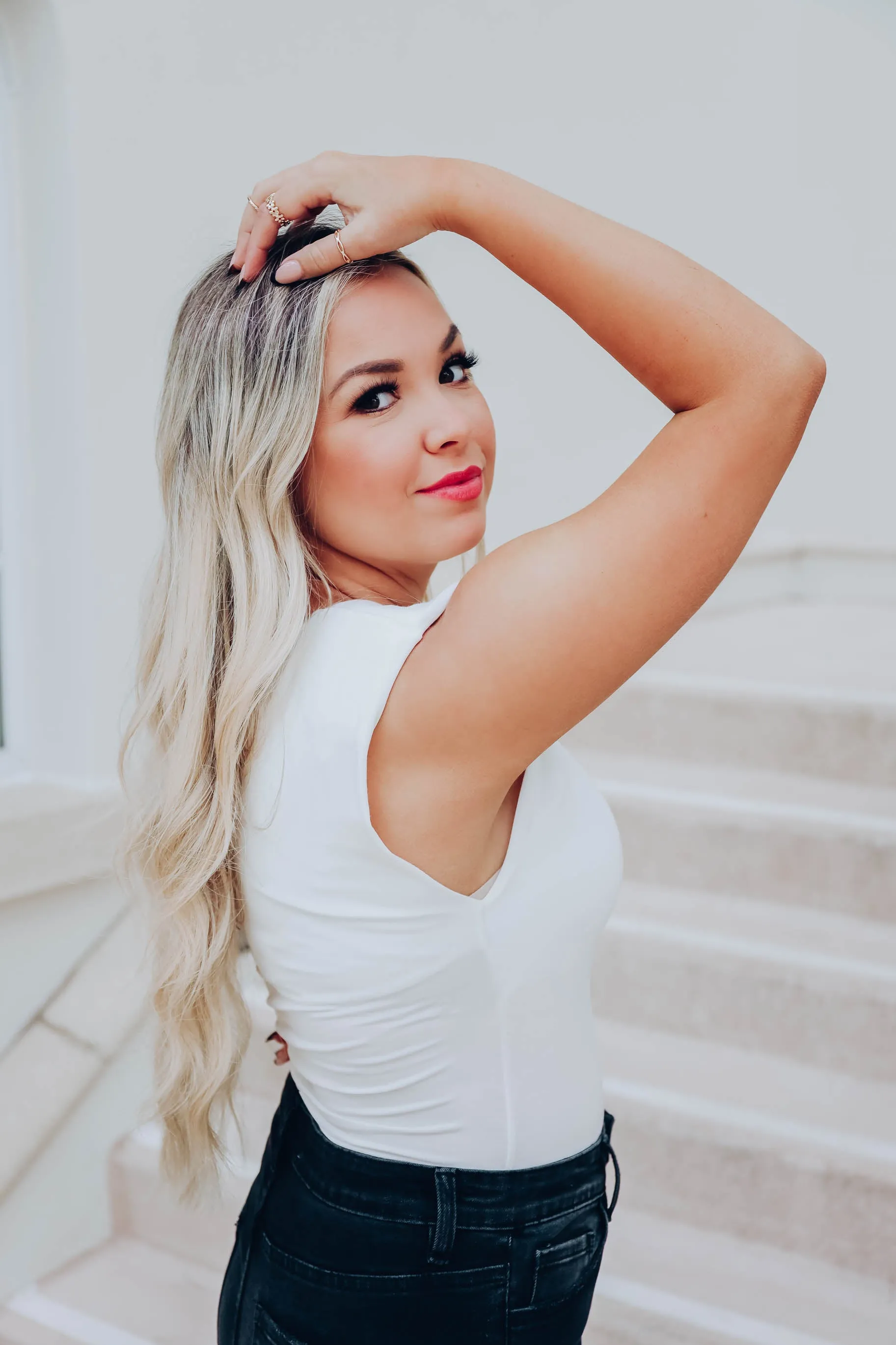 Stasia Square Neck Bodysuit