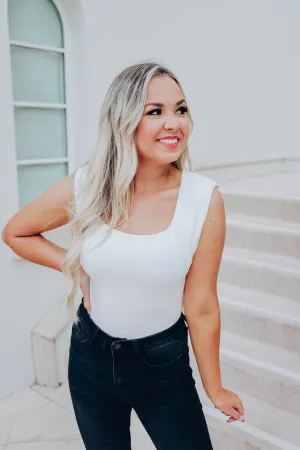 Stasia Square Neck Bodysuit