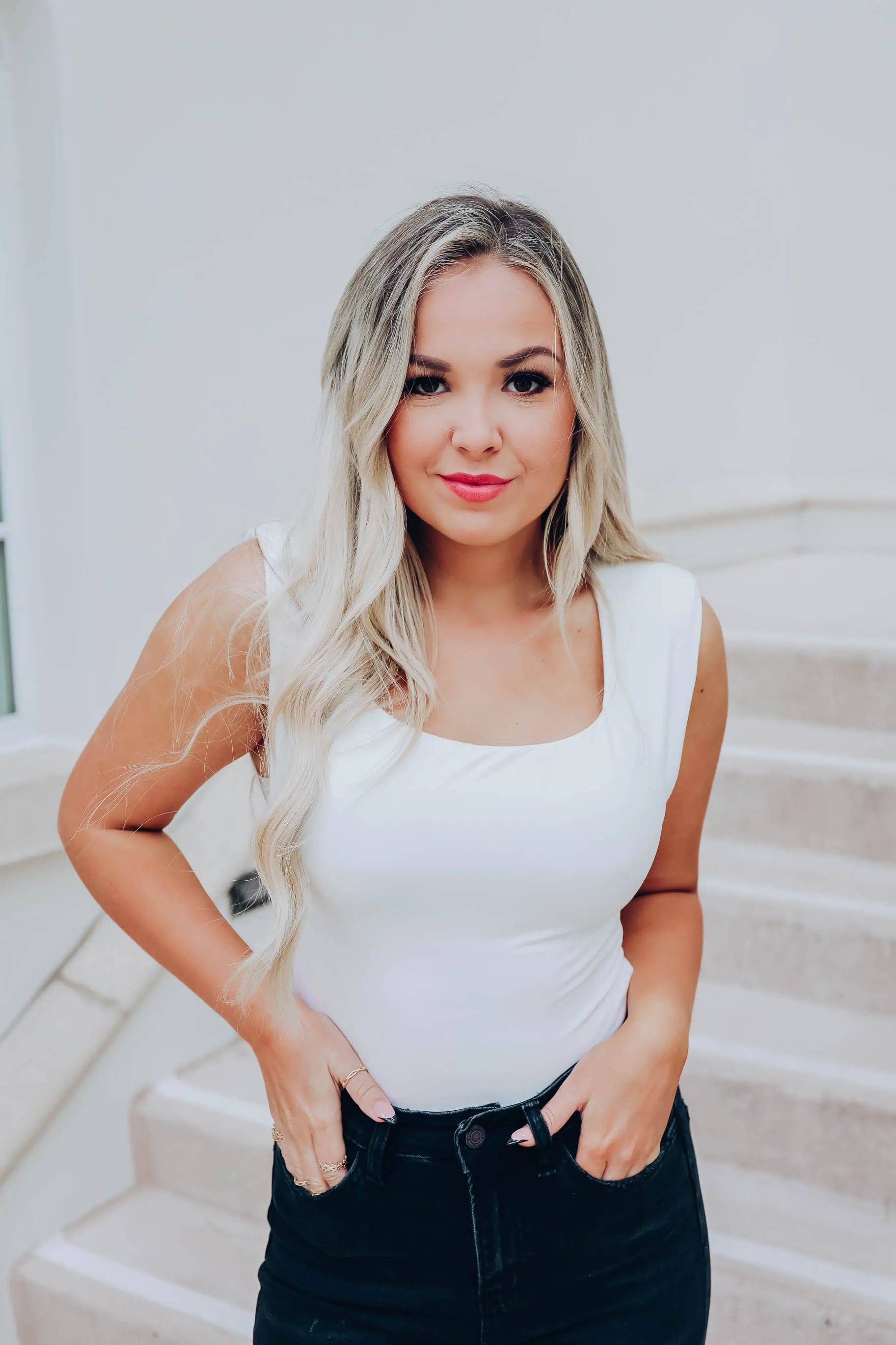 Stasia Square Neck Bodysuit