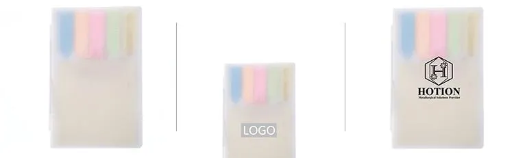 Sticky Notes Set In Snap Closure Box