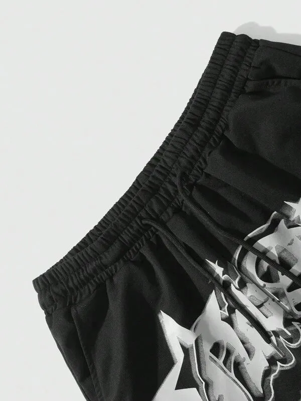 Streetwise | Star Drawstring Shorts
