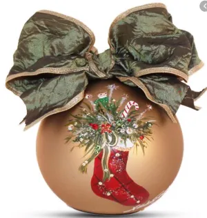 STUFFED CHRISTMAS STOCKING - Select Sizes