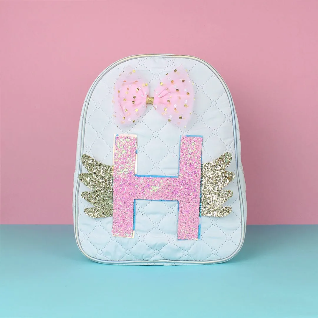 Stylish Off White Themed Premium Quality Kids Backpack Bag