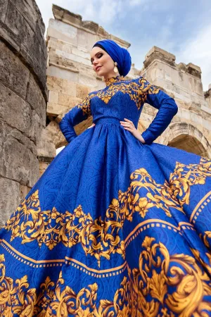 Sultana Royal Blue Dress