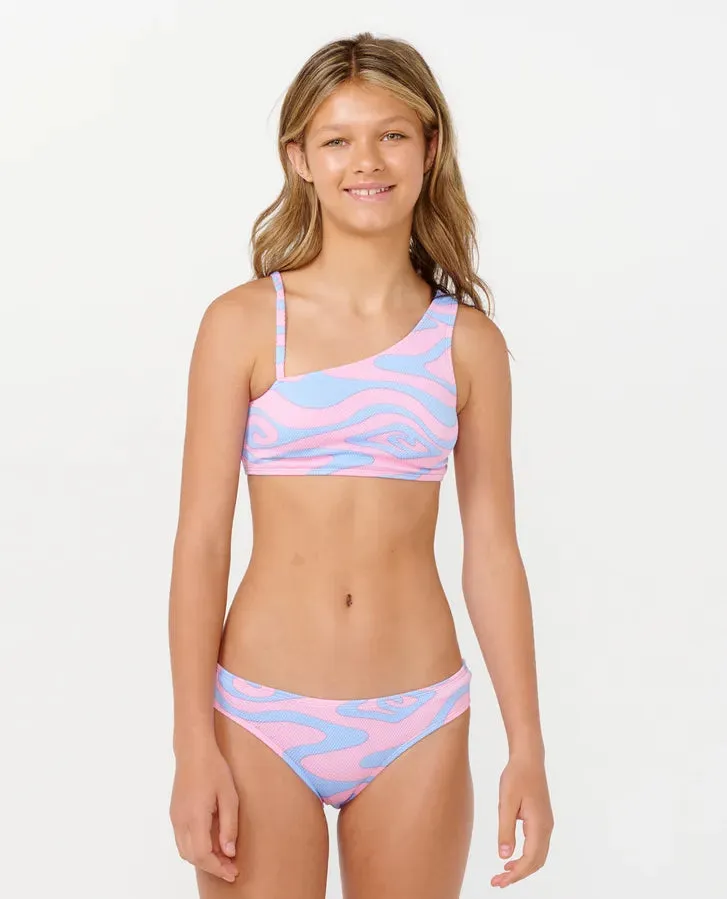 Sun Sol Cosmic Bikini Girl - Mid Blue