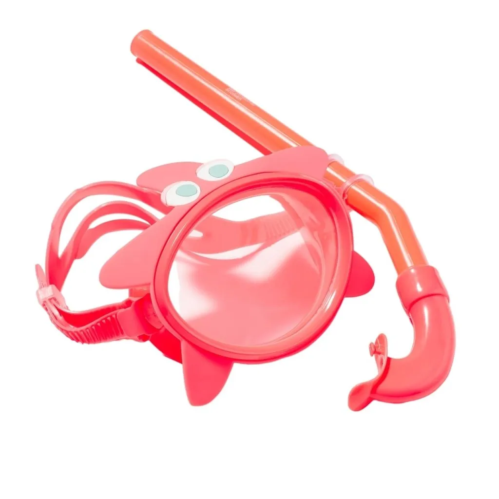 SUNNYLIFE Kids Snorkel Set Small Melody the Mermaid Pink