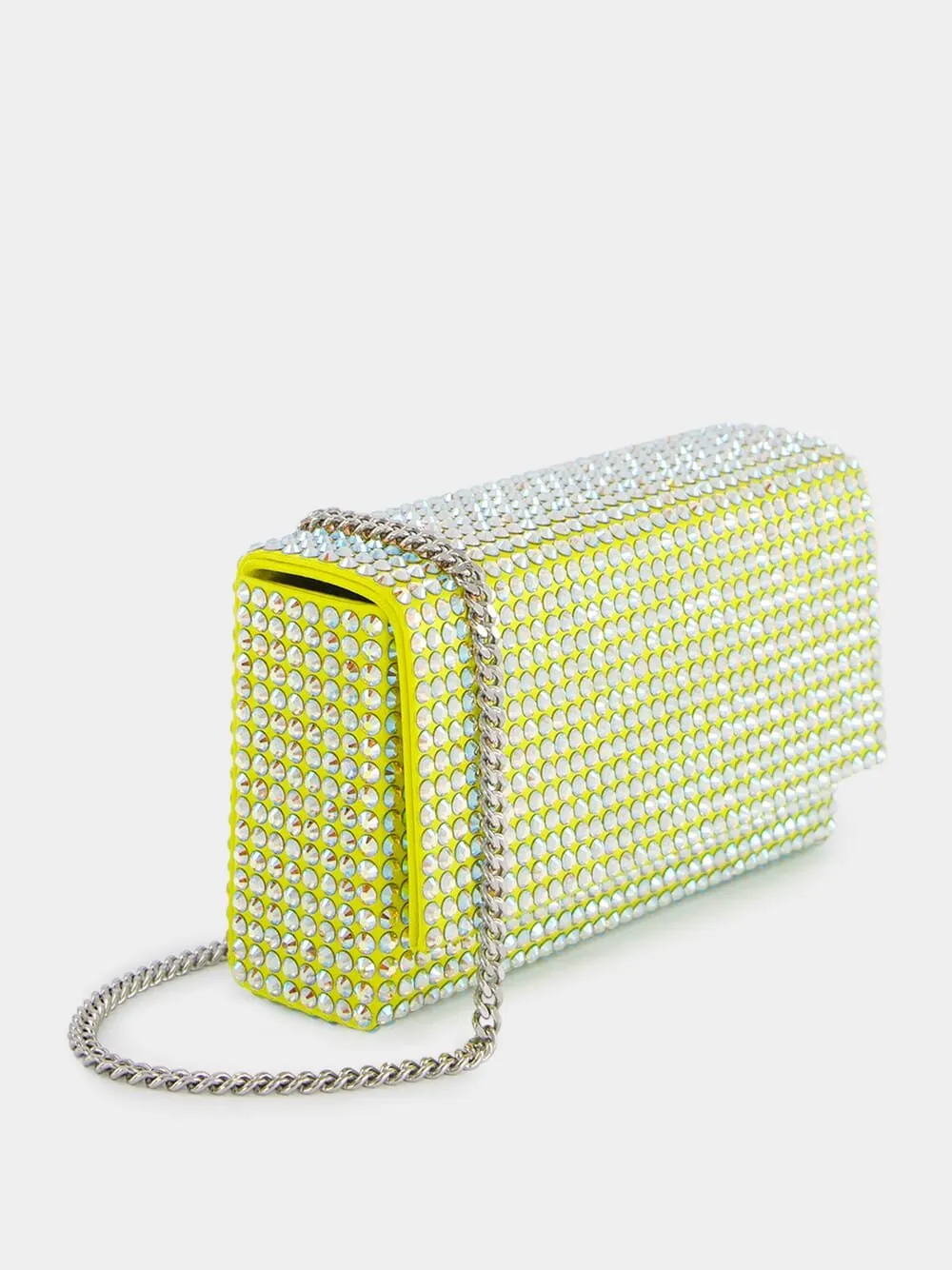 Superamini Paloma crystal clutch