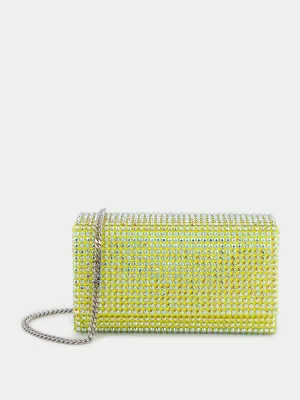 Superamini Paloma crystal clutch