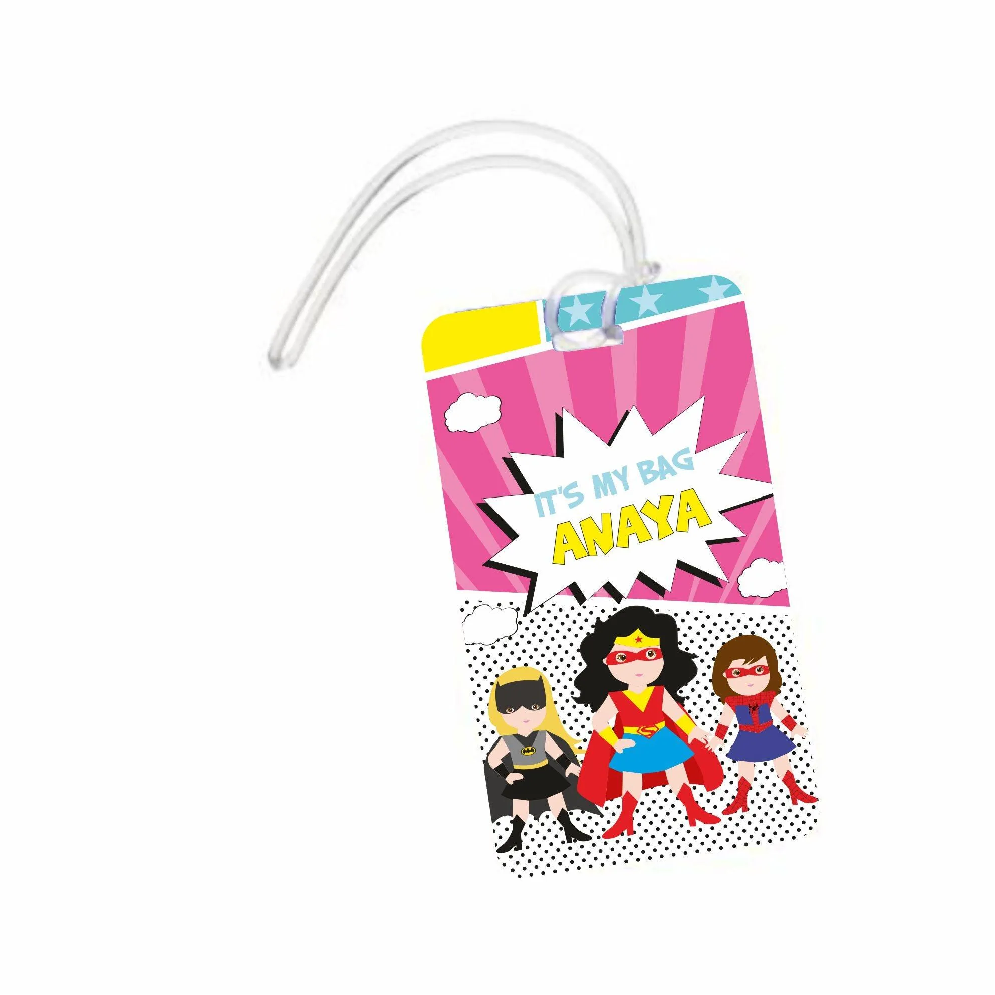Supergirl Luggage Tag
