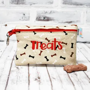 Tan Bones Personalized Reusable Treat Bag