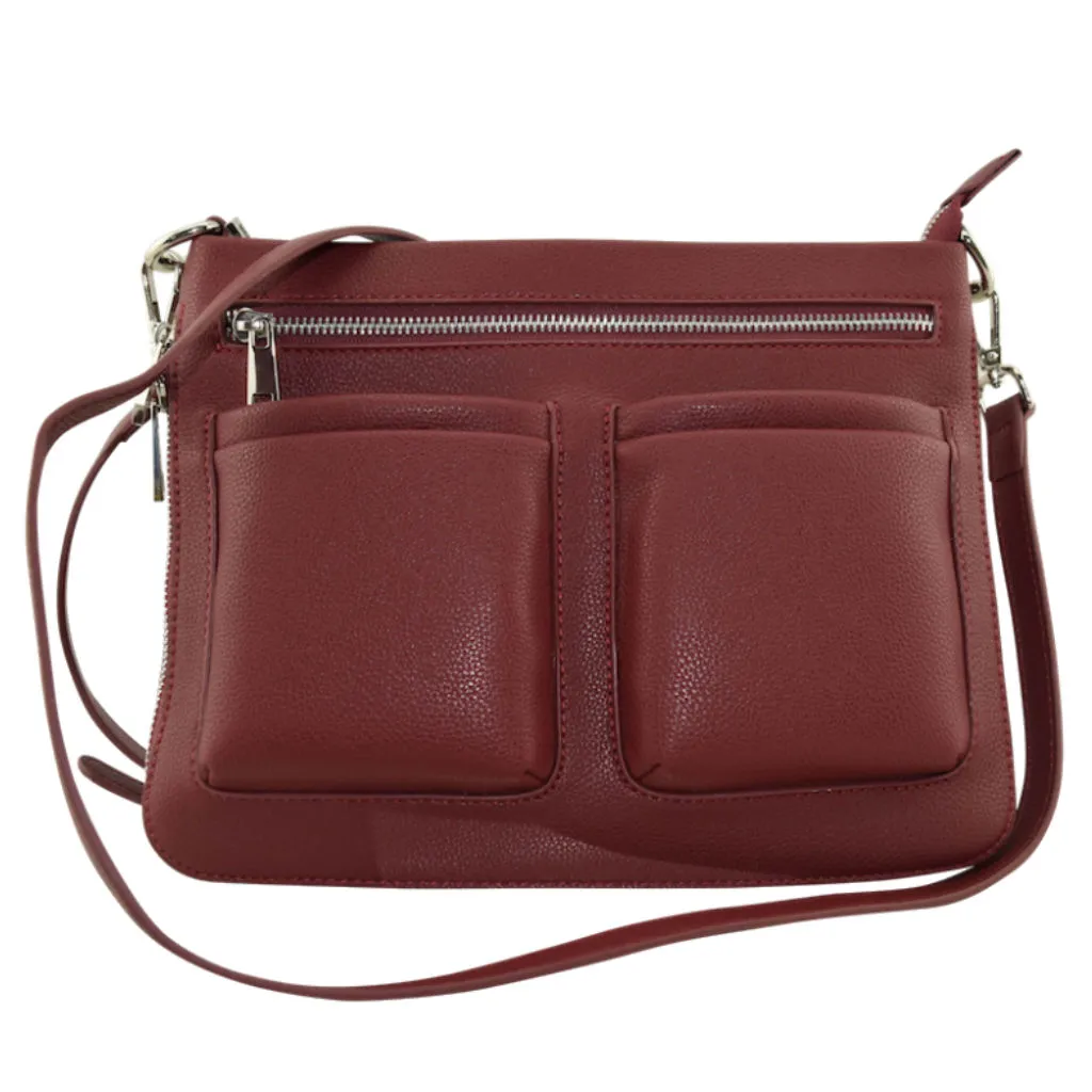 Tegan Crossbody Bag - Red