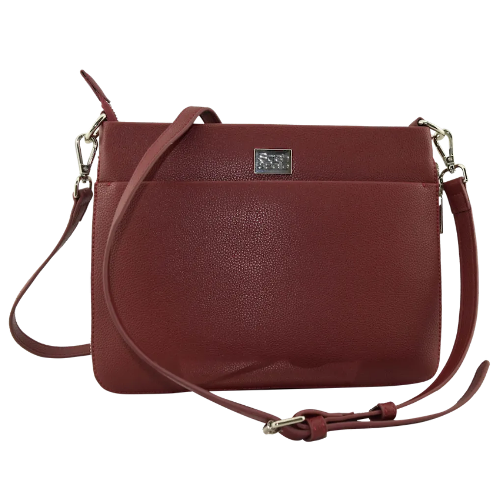 Tegan Crossbody Bag - Red
