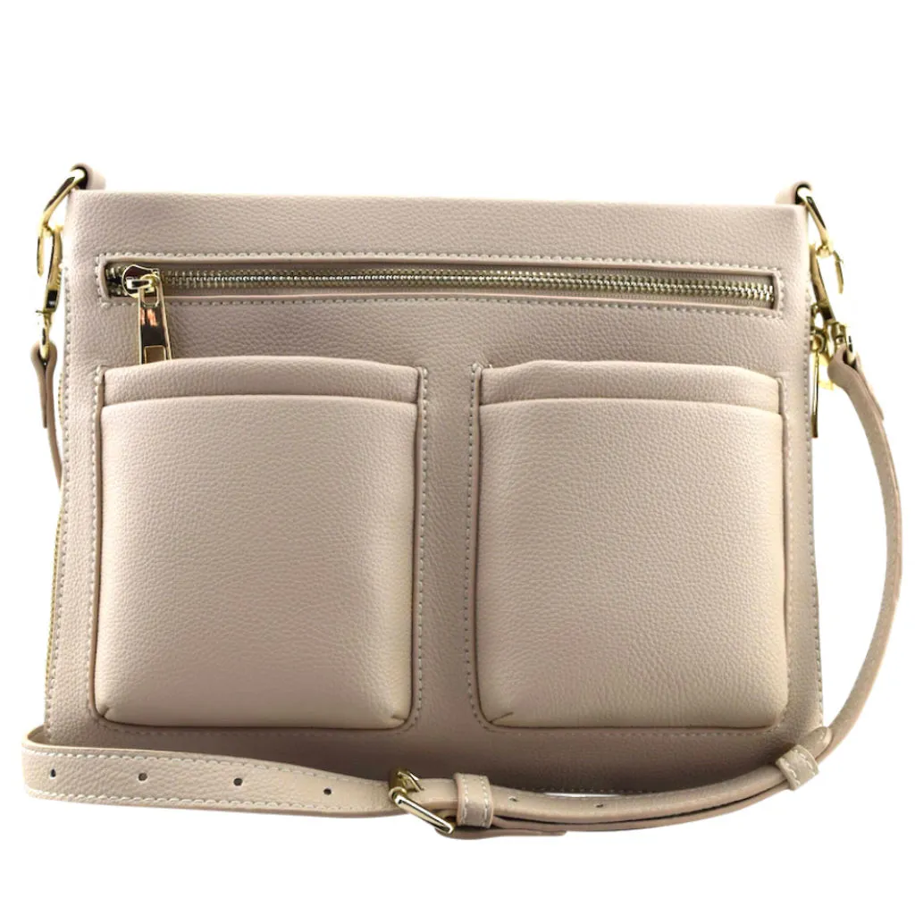 Tegan Crossbody Bag - Stone