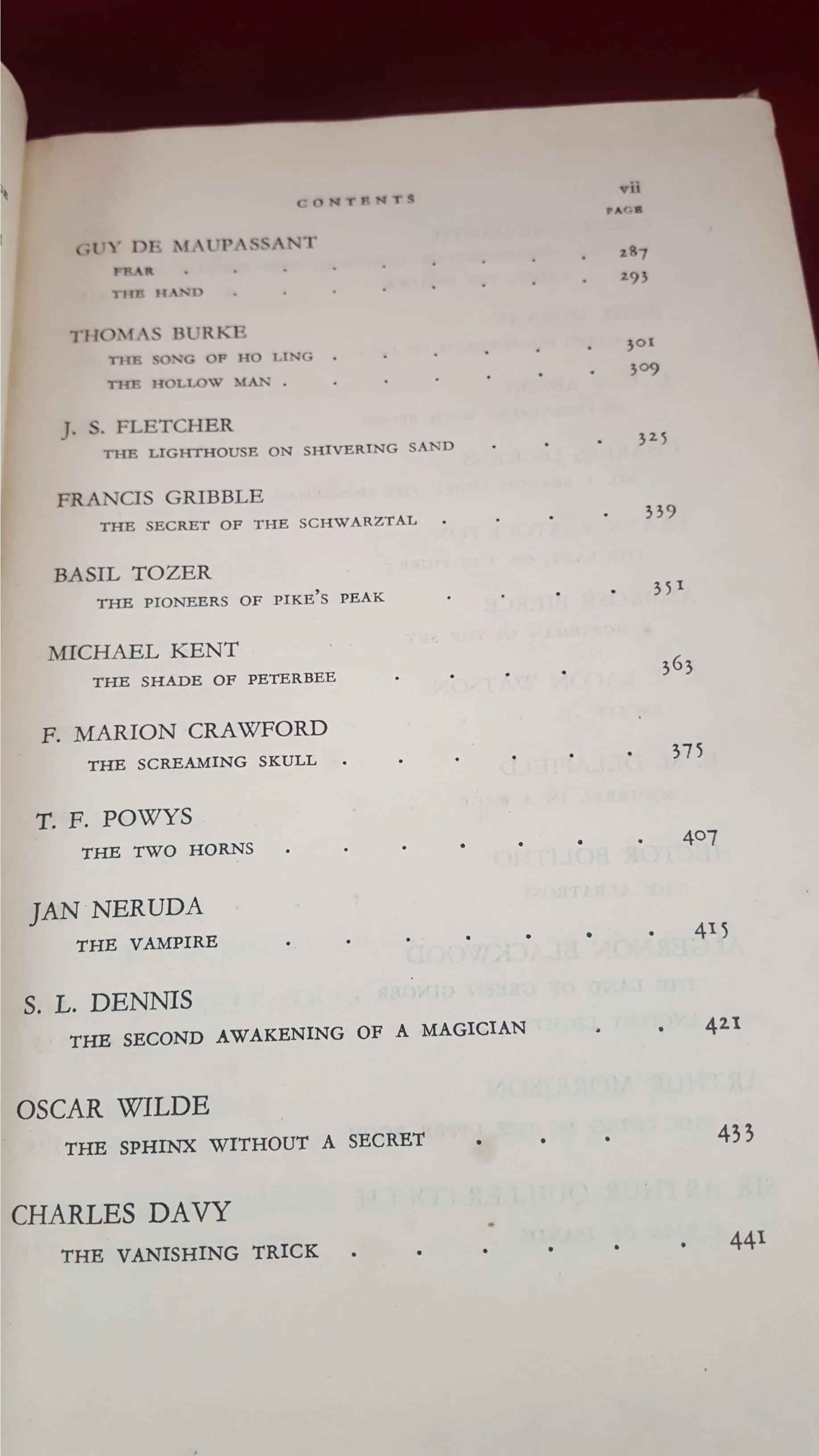 The Evening Standard Book Of Strange Stories, Hutchinson, no date