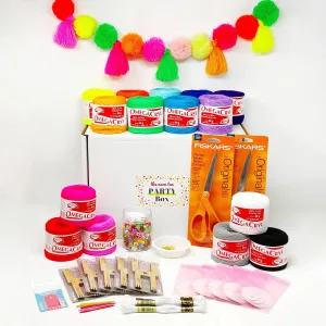 The Neon Tea PARTY Box - Pom Poms & Tassels