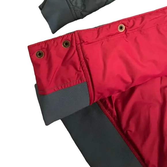 The North Face Button Up Bomber Jacket | Blue &amp; Pink | Women’s Small