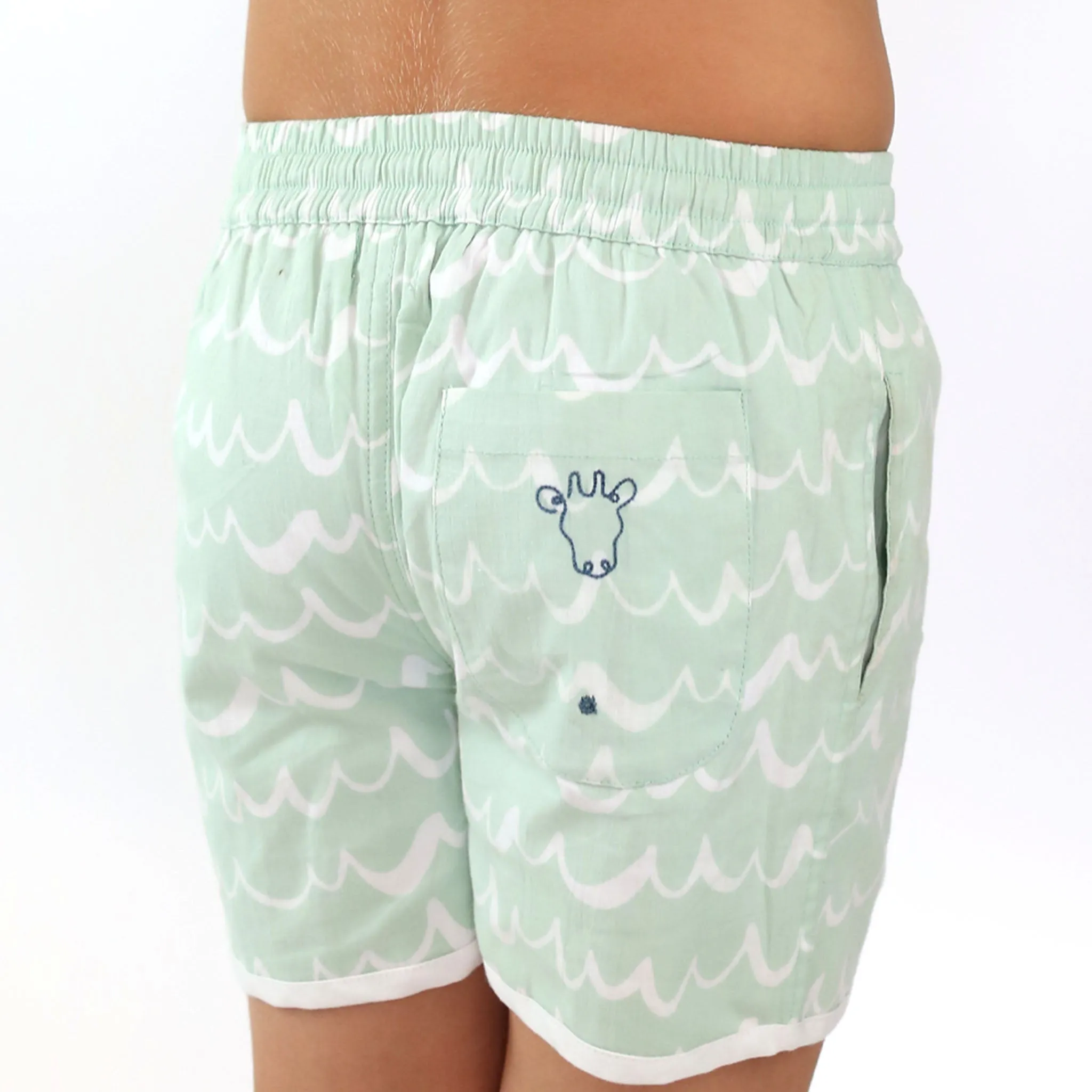The Sea Short - Wave Seafoam
