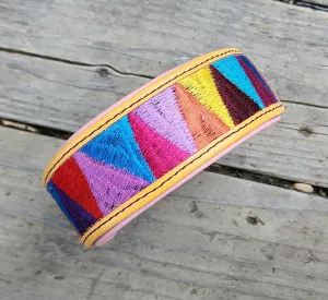 The Sofia (pastel orange with pink padding)