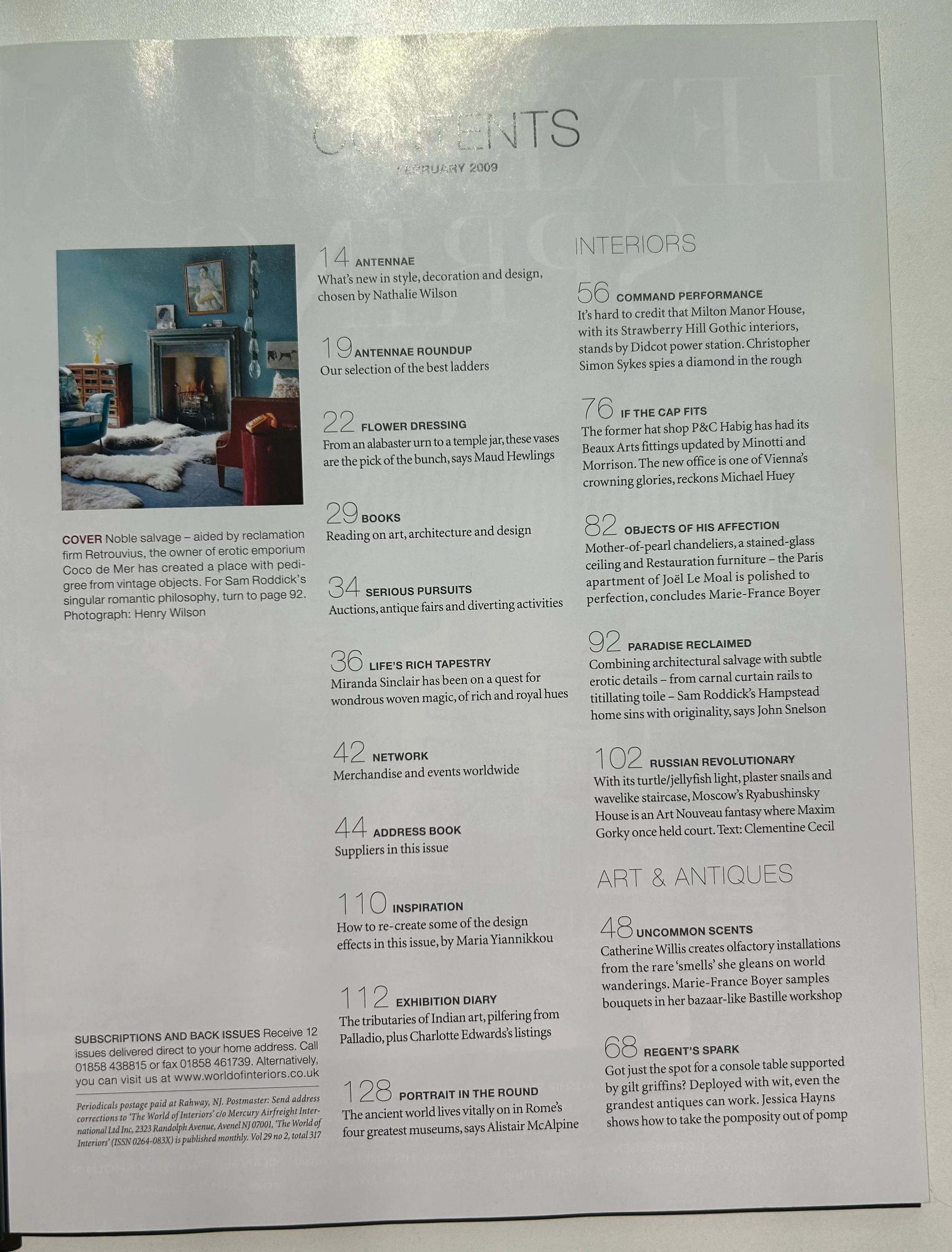 The World of Interiors - February 2009