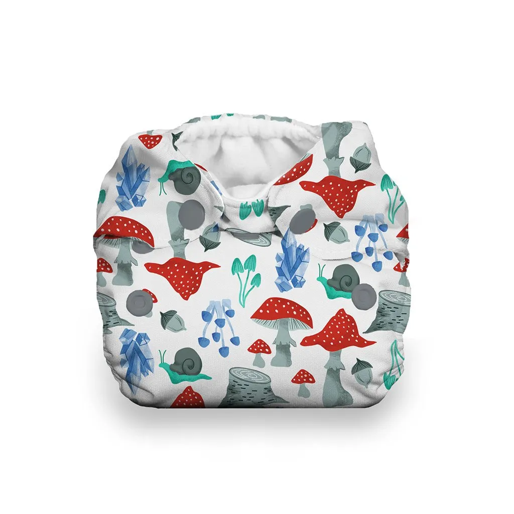 Thirsties - Forest Frolic - Snap, Natural - Newborn All-in-One