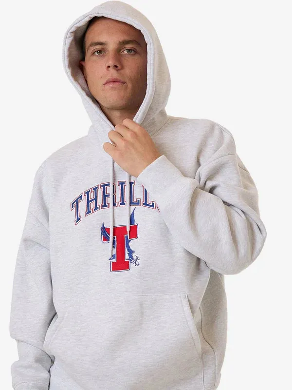 Thrills Roosevelt Slouch Pull On Hood - Snow Marle