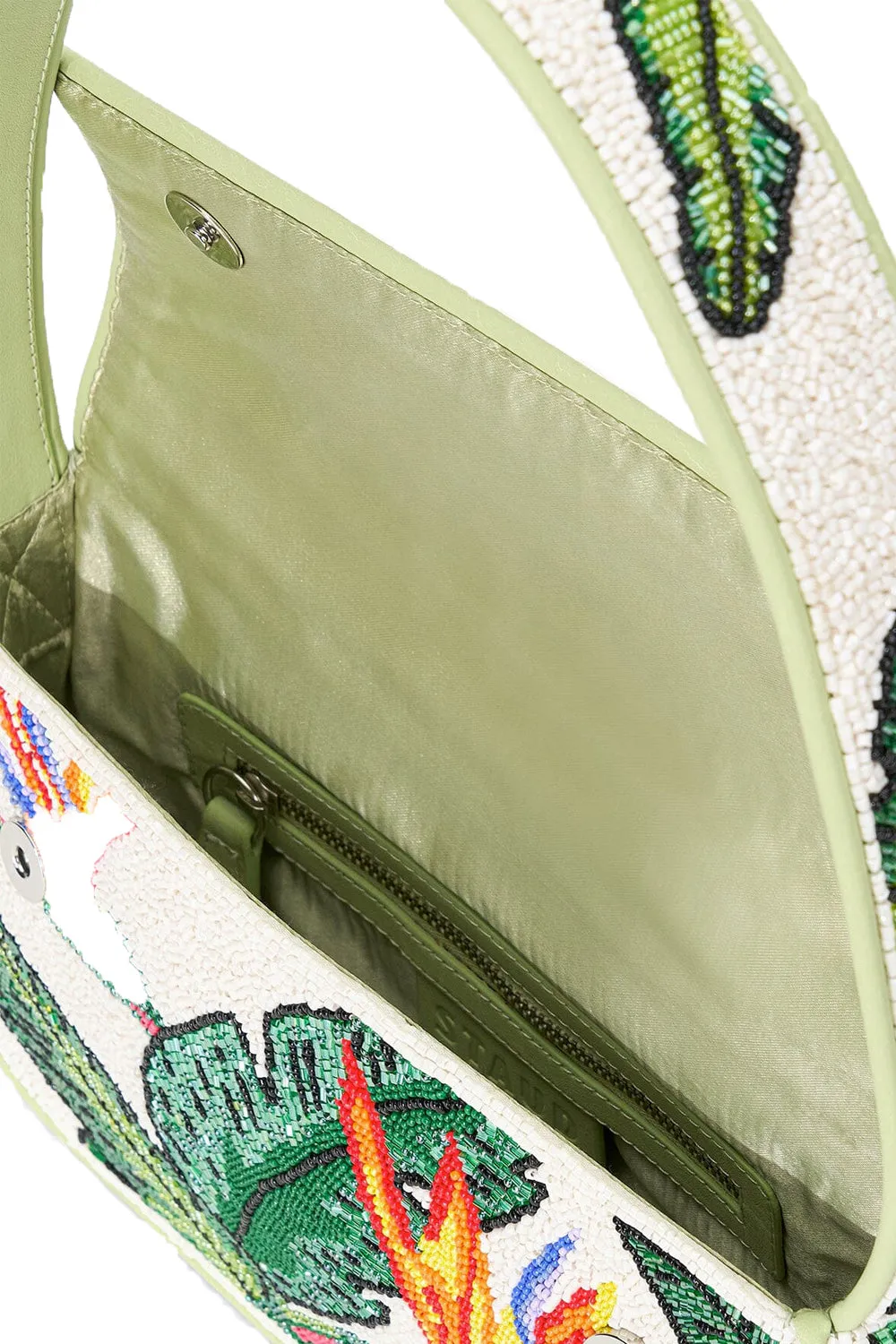 Tommy Beaded Bag in Birds of Paradise