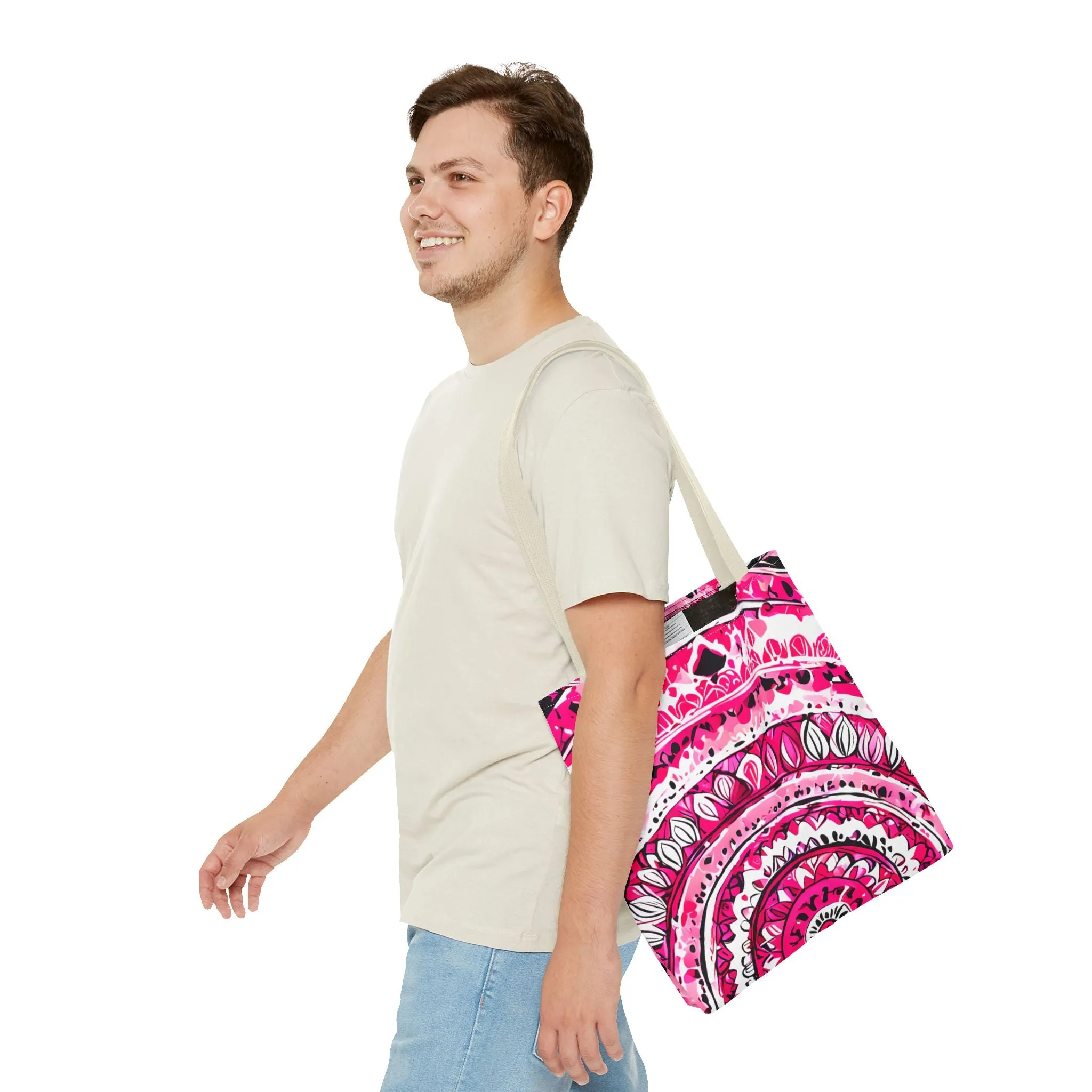 Tote Bag  - Pink Rainbows