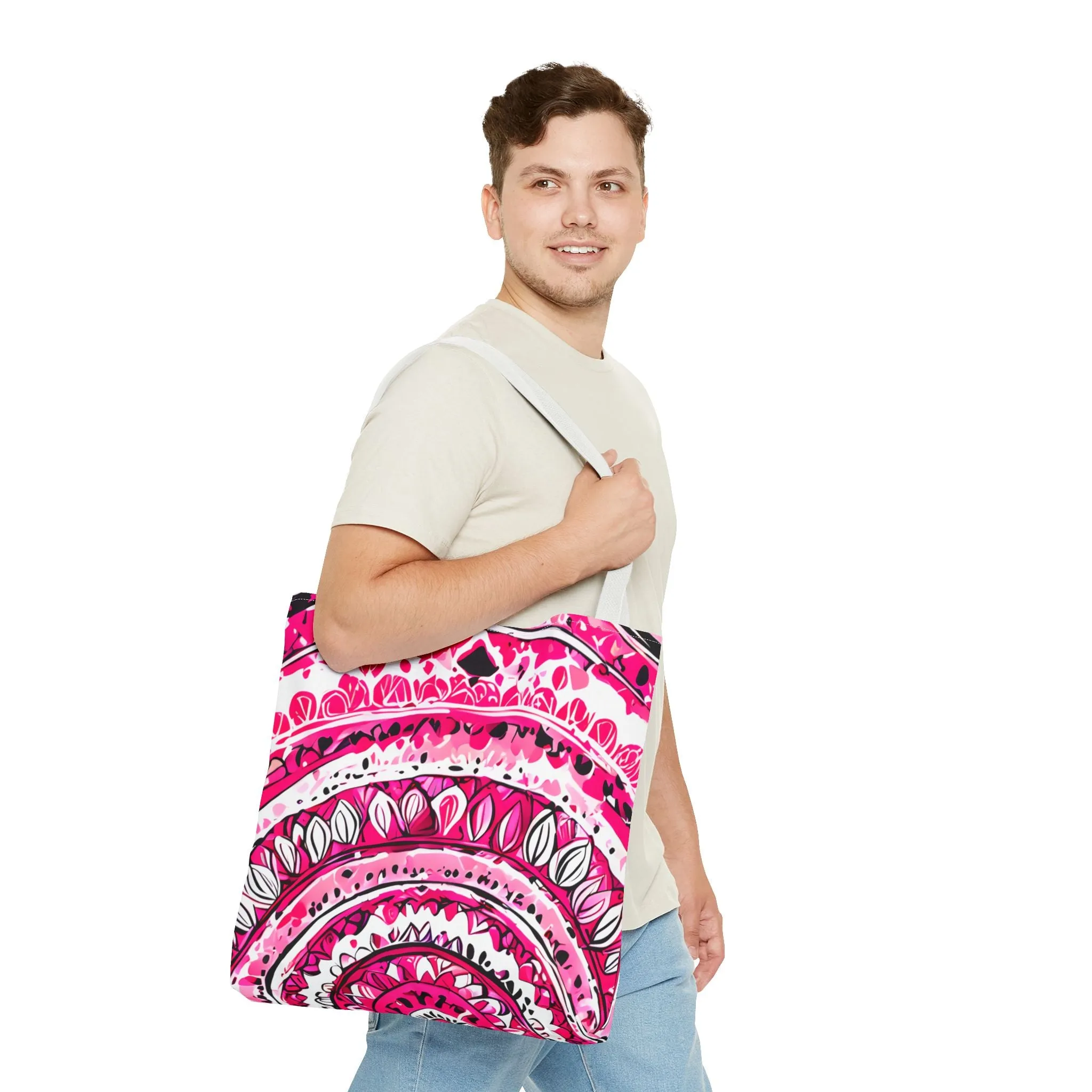 Tote Bag  - Pink Rainbows