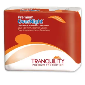 Tranquility Premium OverNight Pull-On Underwear XXL Case/48 (62-80 in.)