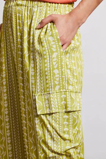 Tribal Border Print Cargo Pant