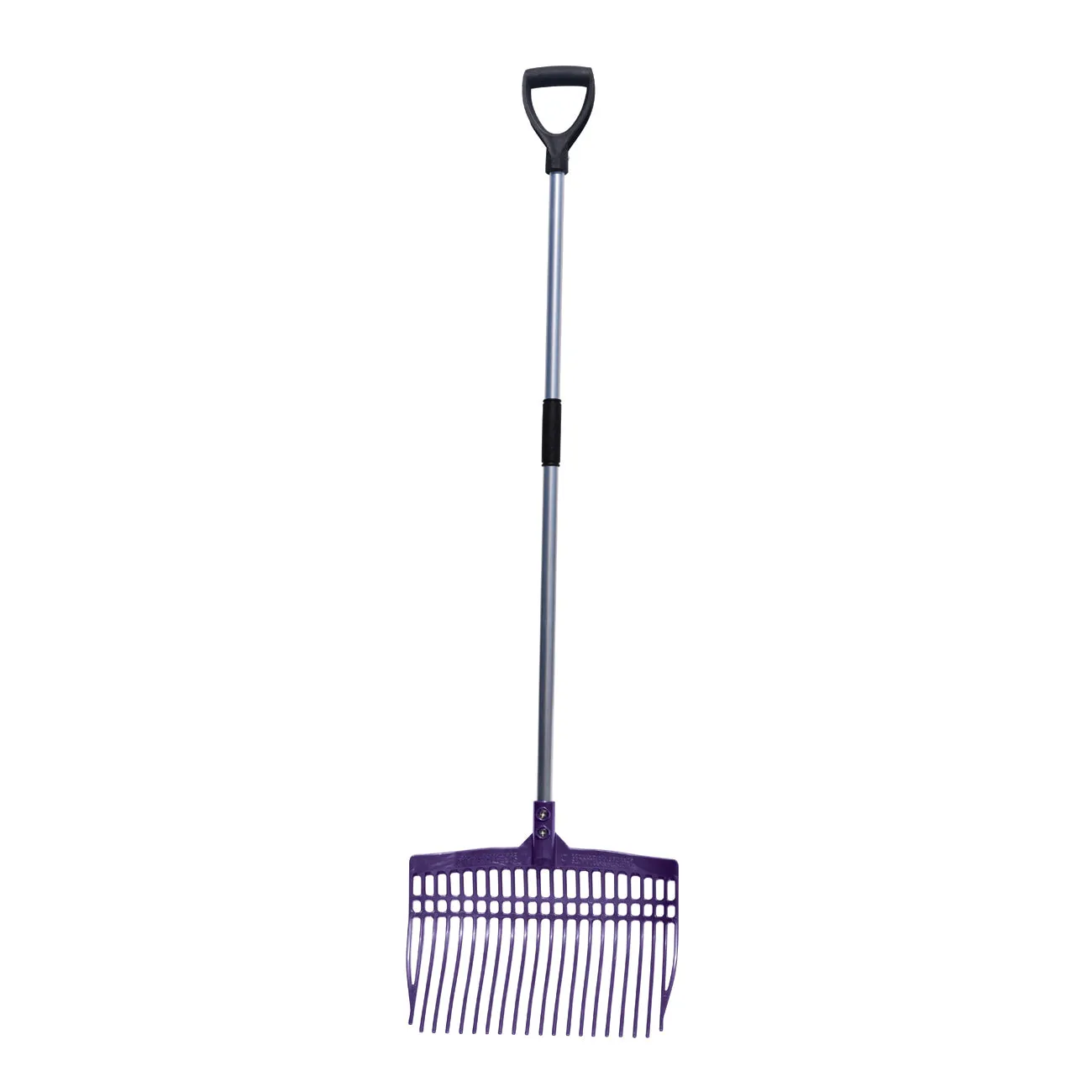 Tuff Stuff super rake w/ aluminum handle - purple