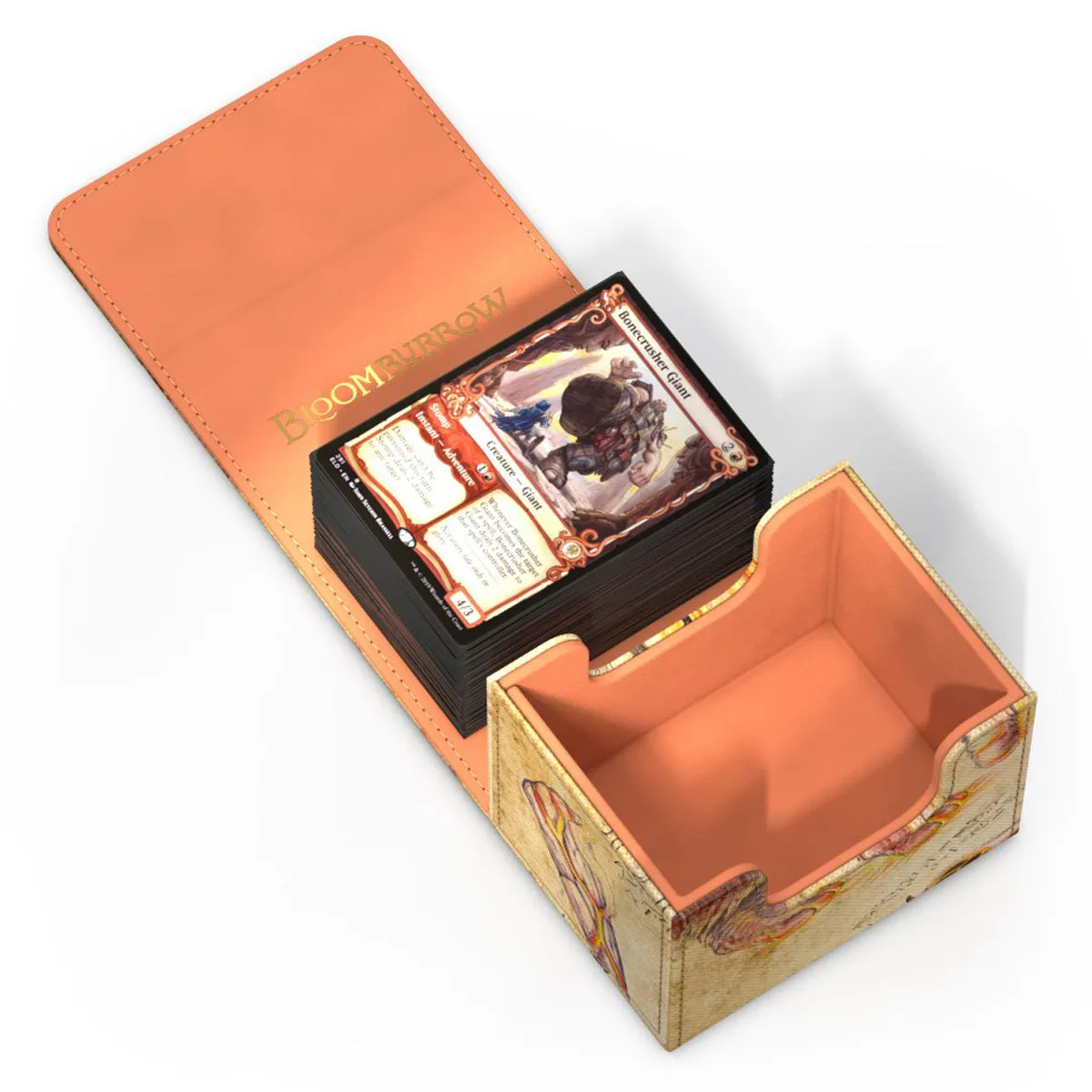 Ultimate Guard Sidewinder 100  Xenoskin Deck Box - MTG Bloomburrow - Sunspine Lynx