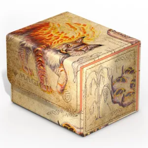 Ultimate Guard Sidewinder 100  Xenoskin Deck Box - MTG Bloomburrow - Sunspine Lynx