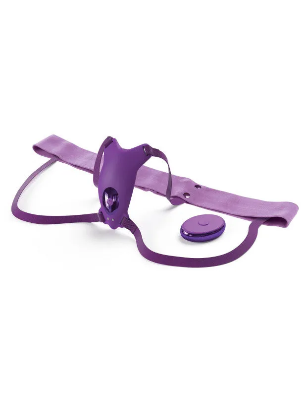Ultimate Remote Butterfly Strap-on - Purple