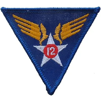 US Military USAF 12th Air Division Patch