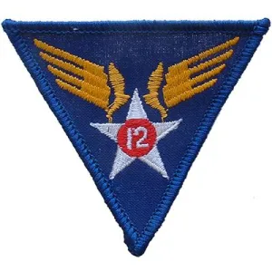 US Military USAF 12th Air Division Patch