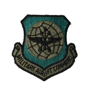 US Military USAF Airlift Command Subded Iron On Patch