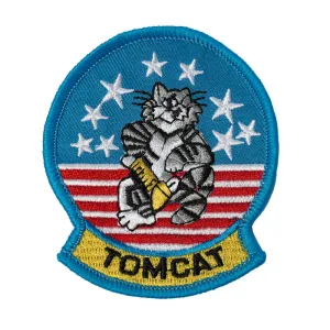 US Military USN Tomcat Iron On Patch