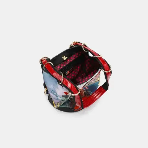 USA Floral Venice Nylon Backpack