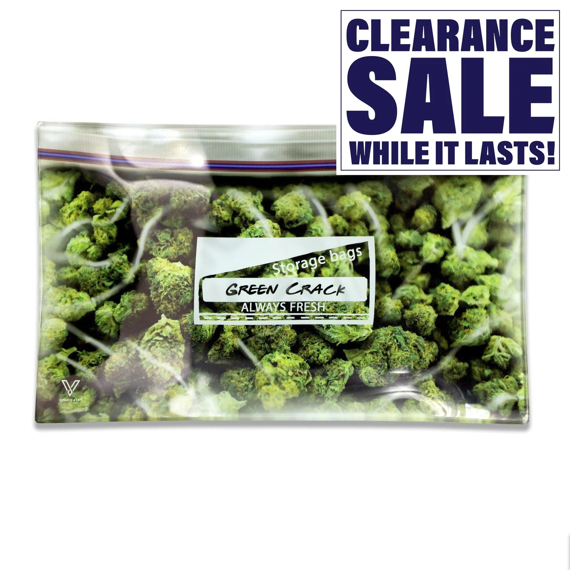 V-Syndicate Medium Glass Rolling Tray - Various Designs - (1 Count)