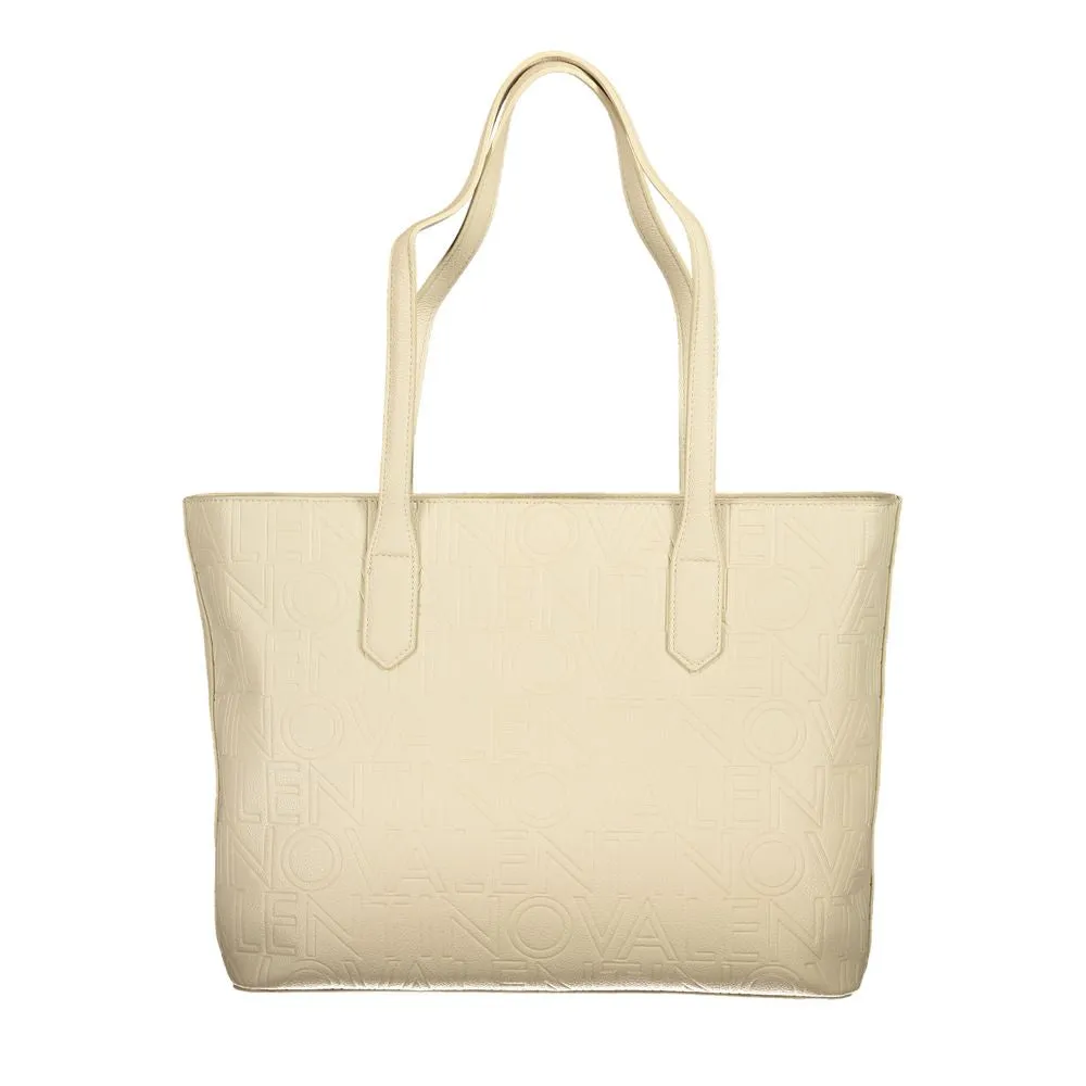 Valentino Bags Beige Polyethylene Handbag